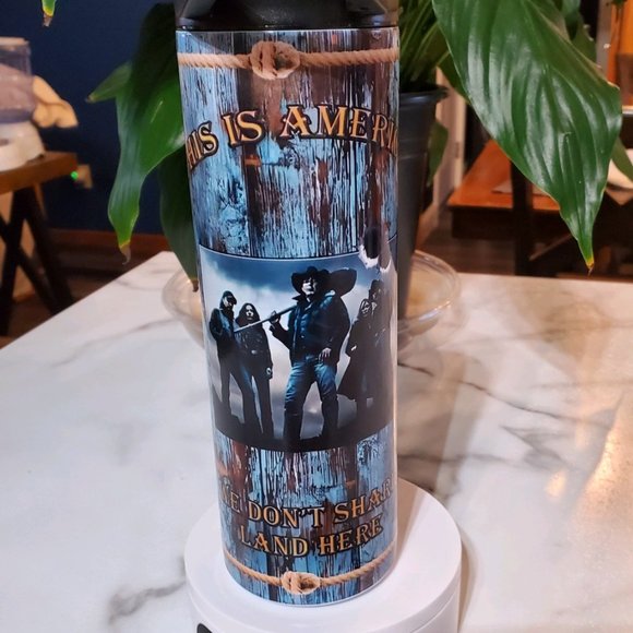 Yellowstone Dutton Ranch 20oz Tumbler with duo lids 🎉sale - Picture 1 of 12
